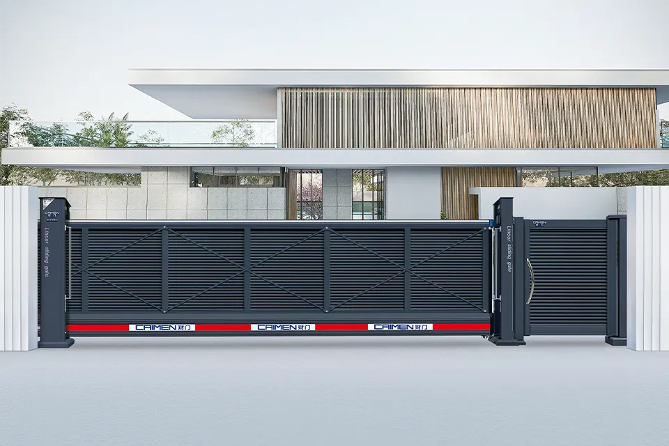 Cantilever Sliding Gate+CMXM-07 Side Gate