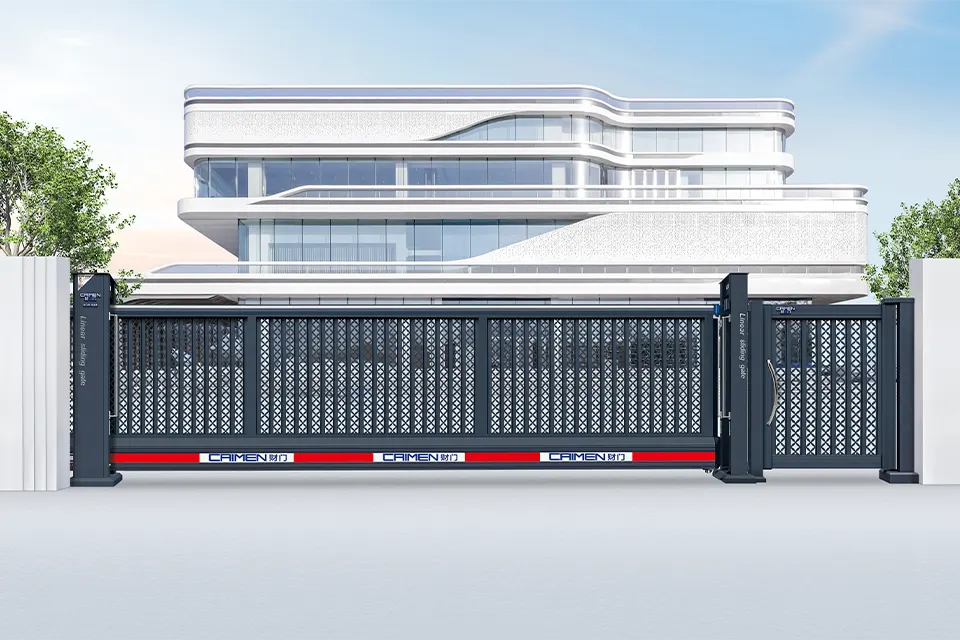 Cantilever Sliding Gate+CMXM-31 Side Gate