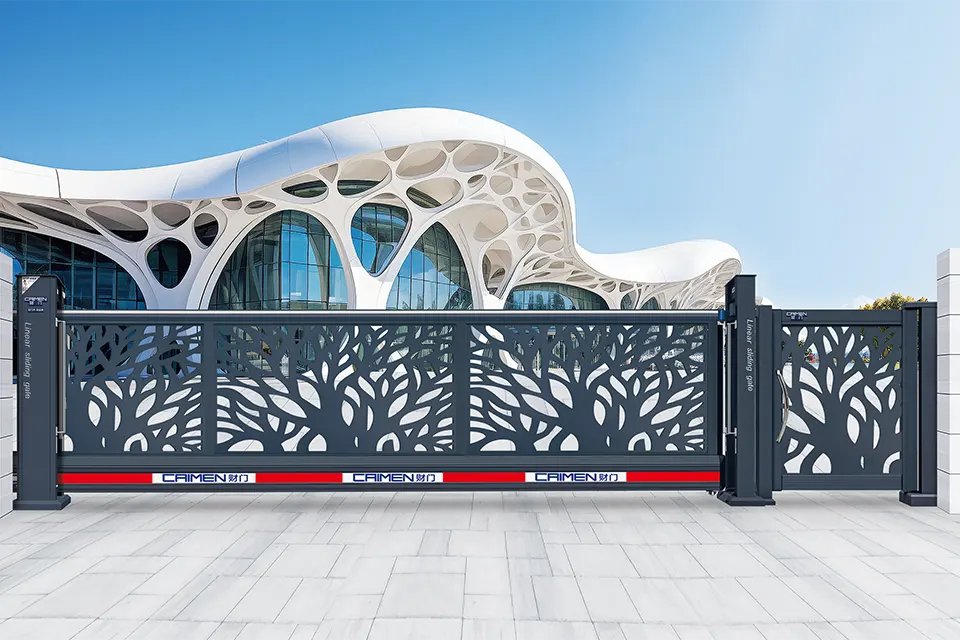 Cantilever Sliding Gate+CMXM-09 Side Gate