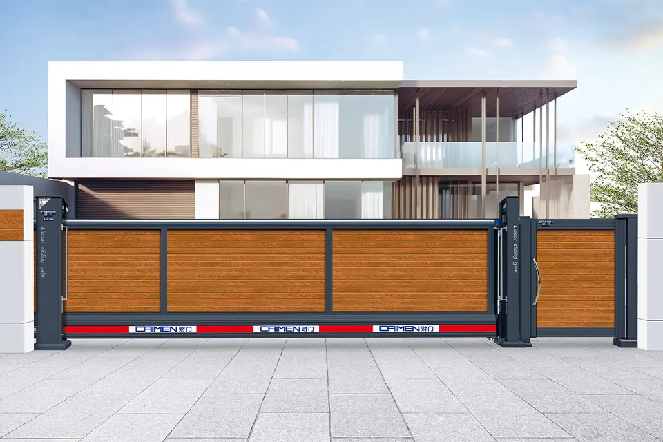 Cantilever Sliding Gate+CMXM-10 Side Gate