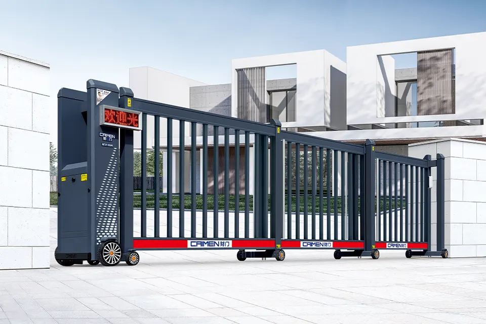 CMZM-02 Gray Telescopic Gate