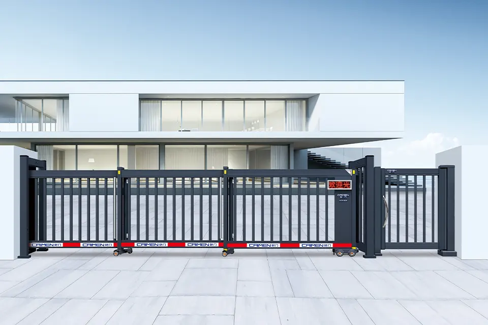 Telescopic Gates CMZY-01+ CMXM-05 Side Gate