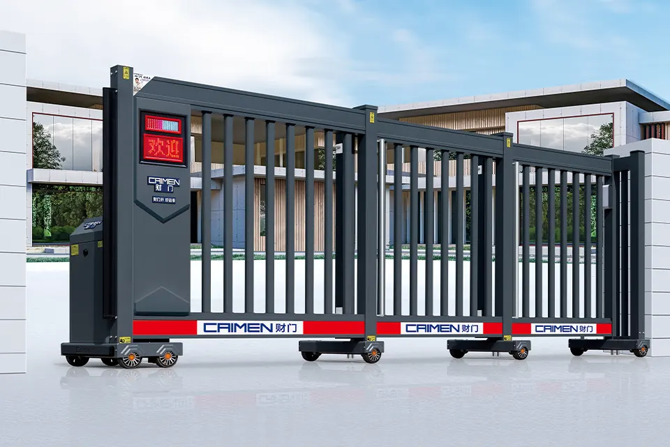 Telescopic Sliding Gates HAOYUN-06C Gray
