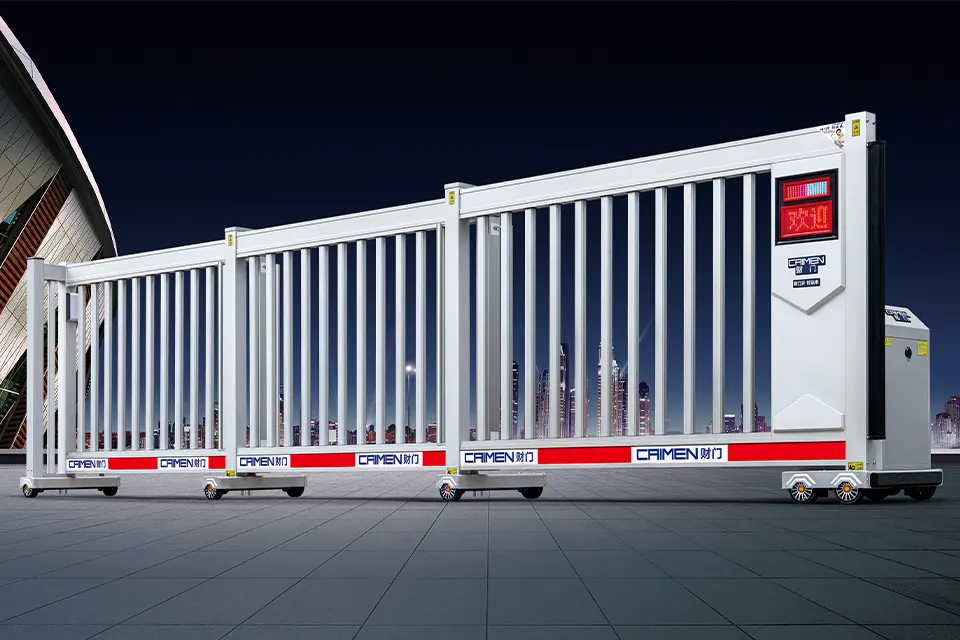 Telescopic Sliding Gates HAOYUN-06C -white