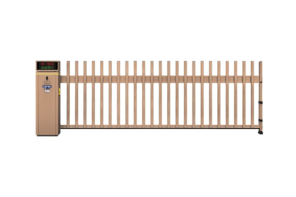 Smart Vertical Pivot Gates Barrier Gate With Fence