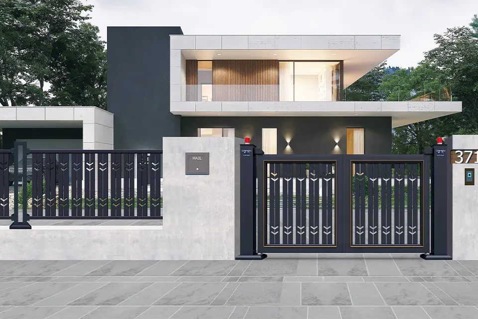 Aluminum Electric Swing Gate TYPK-2103