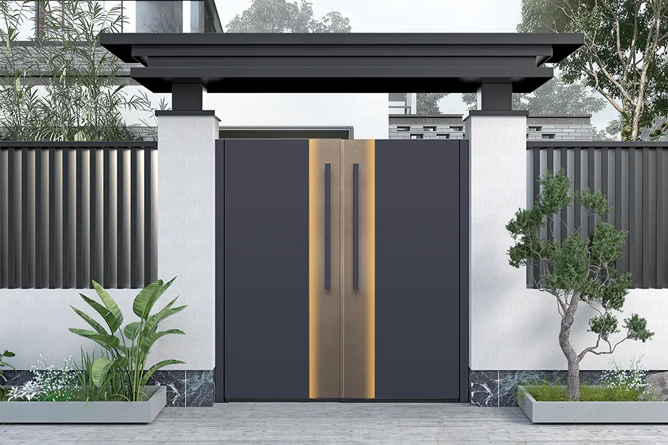 Electric Villa Swing Gate TYPK-2408