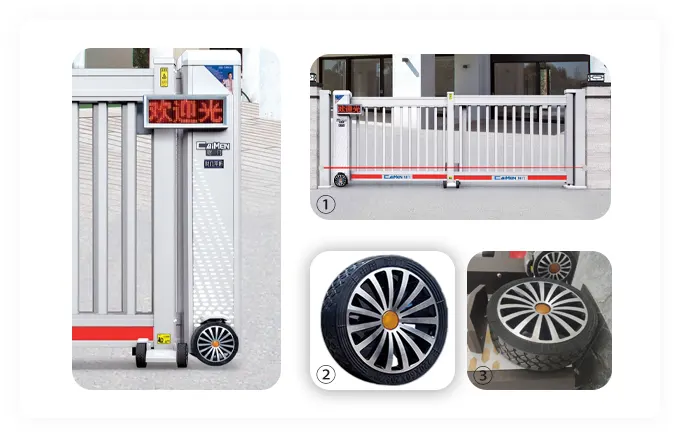 Wear-resistant wheel