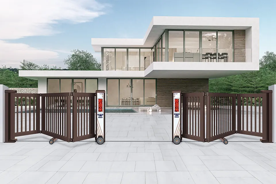 ZS-1905-Courtyard Collapsible Gate