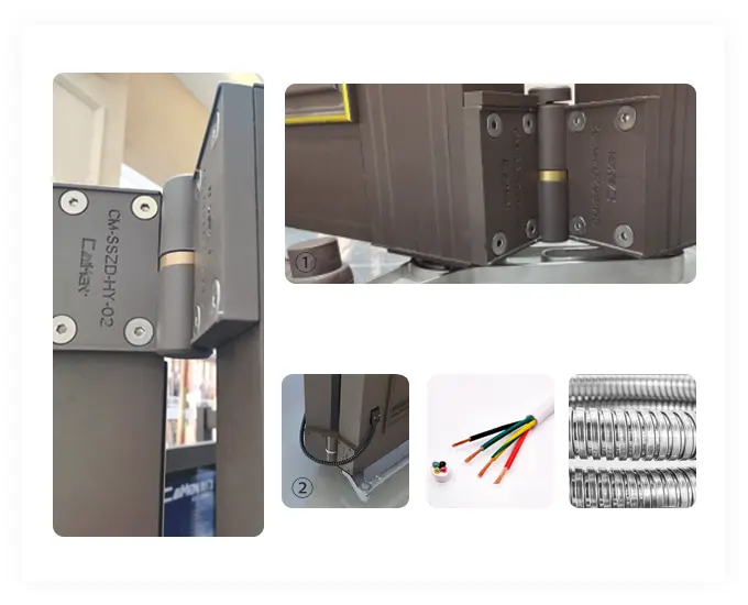 Folding guide system