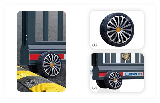 Wear-resistant wheel