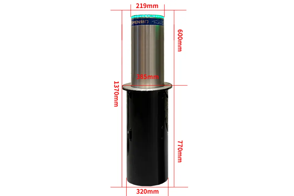 Semi-automatic Bollard-size