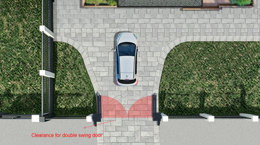 Bi-folding Gate