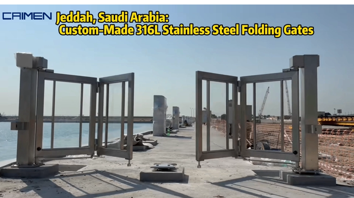 Which Option Delivers Better Space-Saving and Security Performance for Bi-folding Gate vs Standard Security Gate System