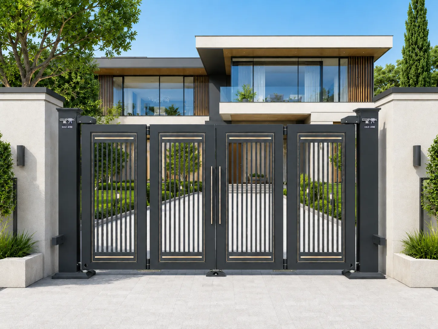 7 Design Tips for Choosing Bi-Folding Gates for Modern Home Entrances