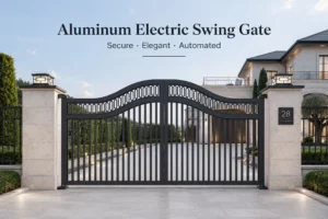 Aluminum Electric Swing Gate Aluminum Electric Swing Gate